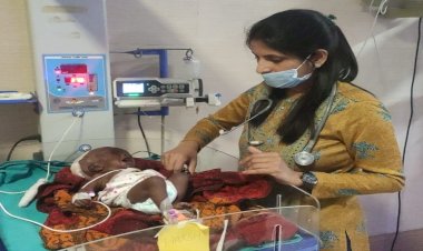 40 दिन के बच्चे की मेडिकल कॉलेज में हुई, इस तरह सफल ब्रेन सर्जरी