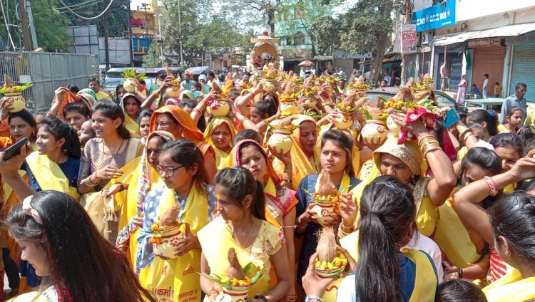 साहू राठौर चेतना महासभा ने भक्त शिरोमणि माता कर्मा बाई की जयंती मनाई