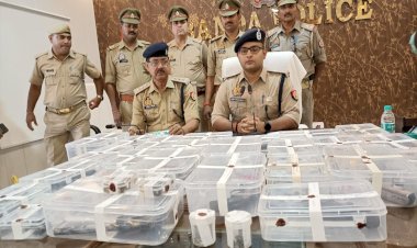 बांदा : जंगल में बनाते थे असलहे, पुलिस ने गिरोह के सरगना समेत 3 को दबोचा