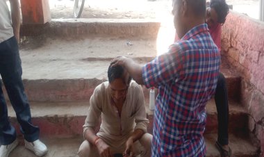 बांदाः 15 लाख में बिक गया चेयरमैन पद का टिकट, आहत बीजेपी पदाधिकारी ने कराया मुंडन