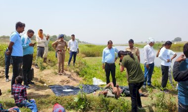 केन नदी में किसान का उतराता हुआ मिला शव, पुलिस जांच में जुटी