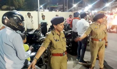 चित्रकूट : एसपी वृंदा शुक्ला ने वाहनों की कराई जांच