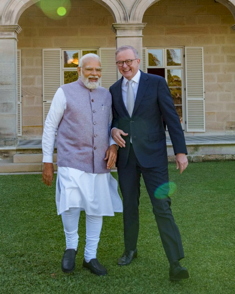 प्रधानमंत्री मोदी ने ऑस्ट्रेलियाई प्रधानमंत्री से द्विपक्षीय वार्ता में उठाया मंदिरों पर हमले का मुद्दा