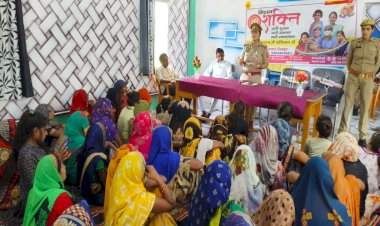 मिशन शक्ति: चन्द्रगहना में लगाई महिला चौपाल