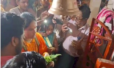 शिवरंजनी तिवारी ’प्राणनाथ‘ से नही कह सकी मन की बात,बागेश्वर बाबा से बिना मिले लौटना पडा