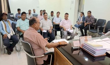 प्रशिक्षण में अभियान के दौरान होने वाली गतिविधियों पर हुई चर्चा