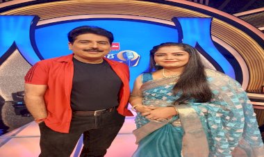 टीवी शो पर पहुंची कवियत्री ऋतु ने क्षेत्र का किया नाम रोशन