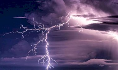 आकाशीय बिजली गिरने से एक युवक की मौत