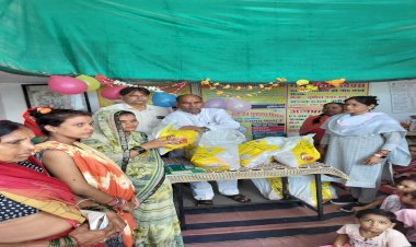 सदर विधायक ने आंगनवाड़ी केंद्रों का किया निरीक्षण