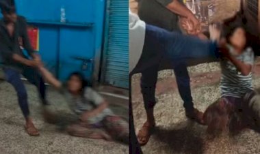 मानवता शर्मसार! विक्षिप्त महिला को किसी ने घसीटा तो कोई डंडे-लातों से पीट रहा था