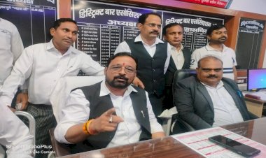 हापुड़ और गाजियाबाद की घटना के बाद बांदा के वकील डंडा लेकर चलेंगे