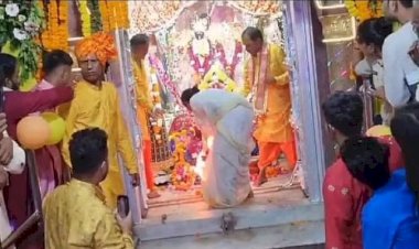 पन्ना राजघराने की महारानी जीतेश्वरी को जुगल किशोर मंदिर से बाहर निकाला, गिरफ्तारी भी हुई