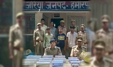 झोपड़ी में अवैध असलहा बनाने की फैक्ट्री का भंडाफोड़