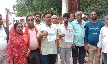 चोरी डकैती की घटनाओं का खुलासा न होने से वैश्य समाज नाराज