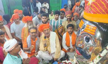 काशी में बाबा लाटभैरव का तिलकोत्सव, भव्य शोभायात्रा में नगर भ्रमण पर निकले बाबा