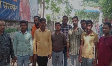 बांदाःदरोगा पर गणेश प्रतिमा को जबरन हटवाने का आरोप, कमेटी ने एसपी से की शिकायत