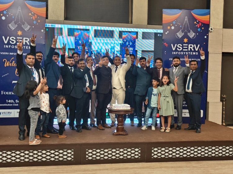 Vserv  ने भव्य कार्यक्रम के साथ अपना 7वां स्थापना दिवस यादगार बनाया