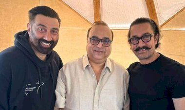 आमिर खान ने ''लाहौर, 1947'' के लिए सनी देओल और राजकुमार संतोषी के साथ मिलाया हाथ