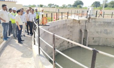 कमिश्नर ने खटान पेयजल परियोजना को देखा और अफसरों से कही ये बडी बात