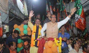 मप्र मुख्यमंत्री शिवराज ने किया चुनावी प्रचार का शंखनाद, कांग्रेस पर बरसे
