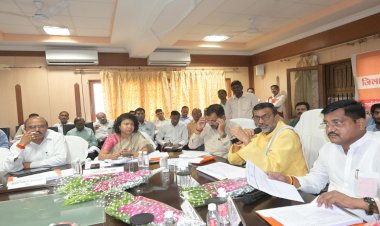 बांदाः केन कैनाल की भूमि से सांसद ने अतिक्रमण हटाने का अल्टीमेटम दिया