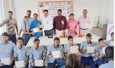 चित्रकूट : एसएसआईएस में ध्यानचन्द्र खेल स्पर्धा कार्यक्रम का हुआ आयोजन