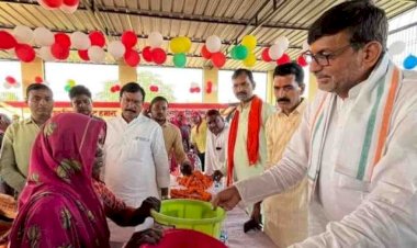 चित्रकूट : सांसद आर के सिंह पटेल ने ठोस अपशिष्ट प्रबंधन केन्द्रों का किया लोकार्पण