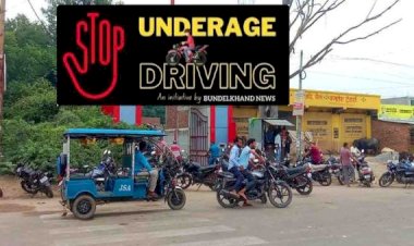 नाबालिग दौड़ा रहे है सड़कों पर वाहन, फिर भी ट्रैफिक पुलिस है मौन