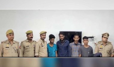 झांसी : चोरी की 12 बाइक जब्त, चार अंतर्राज्यीय चोर गिरफ्तार