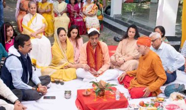 झांसी : “डॉ. पं. विश्वनाथ शर्मा बुन्देलखण्ड हेरिटेज इंस्टीट्यूट” का शिलान्यास