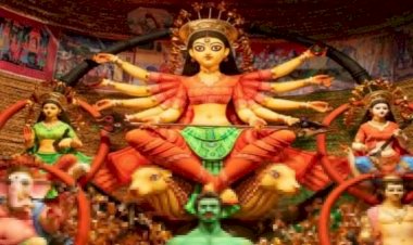 दुर्गा प्रतिमा विसर्जन शोभा यात्रा की ड्रोन से होगी निगरानी, पीएसी व भारी पुलिस बल तैनात