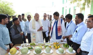 प्राकृतिक व जैविक खेती का मॉडल विश्वविद्यालय द्वारा तैयार किया गया - सूर्यप्रताप शाही
