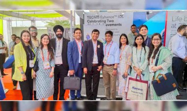 चित्रकूट : नेत्र विशेषज्ञ सम्मेलन में डा. बी. के. जैन सहित छः नेत्र चिकित्सक अलग अलग अवार्डों से हुए सम्मानित