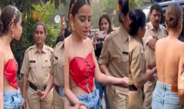 उर्फी जावेद को बोल्ड कपड़ों के कारण पुलिस ने किया गिरफ्तार? सोशल मीडिया पर वीडियो वायरल
