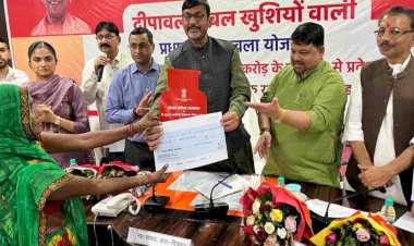 चित्रकूट : डबल इंजन निभा रहा जन कल्याण का हर वचन : आरके सिंह पटेल