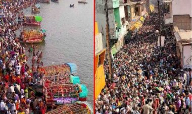 चित्रकूट : दीपदान को उमड़ी अपार आस्था, आकाशगंगा बनीं मंदाकिनी