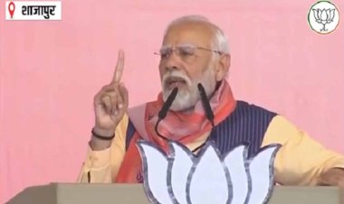 मप्र में भाजपा की ऐसी आंधी चली कि कांग्रेस का तंबू उखड़ गया : नरेन्द्र मोदी