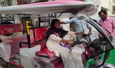 यहां जल्द ही 250 महिलाएं पिंक कलर वाले ई-रिक्शा चलाती नजर आएगी