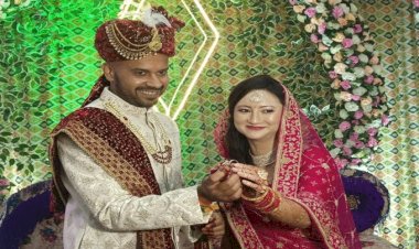 अमेरिका की ओलिविया को भाया बुन्देली दूल्हा, बनी हमीरपुर के सचिन की दुल्हनिया