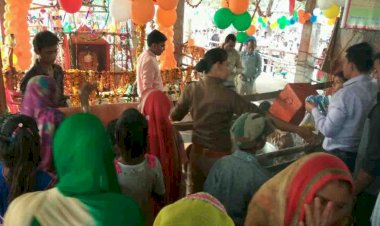 हमीरपुर के इटरा में चावल की तरह हर साल बढ़ती है बजरंगबली की मूर्ति