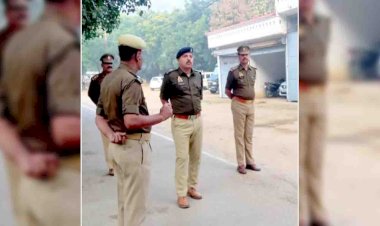 चित्रकूट : एएसपी ने परेड का किया निरीक्षण