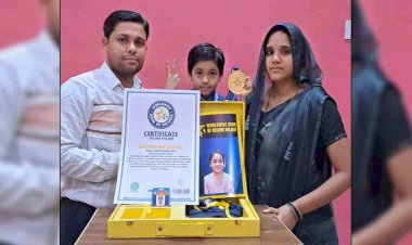 चित्रकूट : वर्ल्ड वाइड बुक ऑफ रिकॉर्ड से स्वर्णिमा सम्मानित