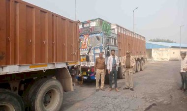 जालौन : खनिज विभाग की टीम ने 17 वाहनों को किया सीज़, 8.59 लाख का जुर्माना किया