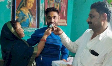 बाँदा : व्यापारी का पुत्र एसएसएसी सीजेएल परीक्षा पास कर एक्ससाइज इंस्पेक्टर बना