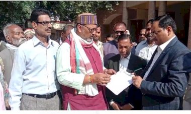 खाद बीज की समस्या को लेकर कांग्रेस का प्रदर्शन