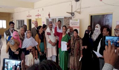 सिविल जज का मुद्दा गर्माया, कांग्रेस ने प्रदर्शन कर कहा- बेटियां सुरक्षित नहीं