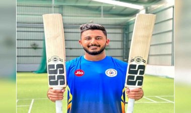 बांदा का युवा क्रिकेटर सौरव चौहान, आईपीएल में अपने बल्ले का जौहर दिखाएगा