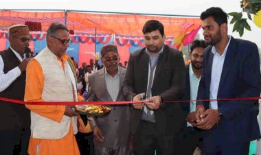 चित्रकूट : डीएम ने आक्सीजन प्लांट का किया शुभारंभ