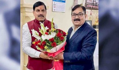 चित्रकूट : मुख्यमंत्री से कुलपति ने की मुलाकात