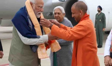 प्रधानमंत्री मोदी भगवान श्रीराम की नगरी अयोध्याधाम पहुंचे, रोड शो शुरू